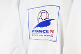 Vintage France 1998 World Cup Sweatshirt Small