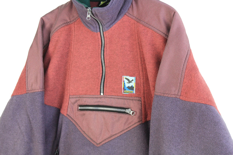 Vintage Salewa Fleece 1/4 Zip Small