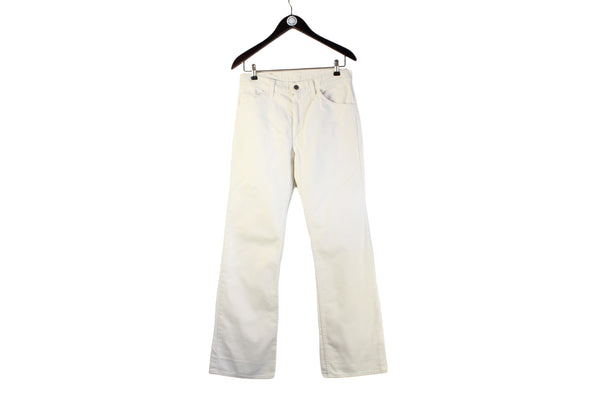 Vintage Levi's 617 Jeans W 32 L 34 beige 90s retro denim pants USA style trousers