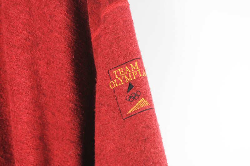 Vintage Barcelona 1992 Olympic Games Adidas Fleece 1/4 Zip XLarge