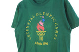 Vintage Atlanta 1996 USA Olympic Games T-Shirt Small