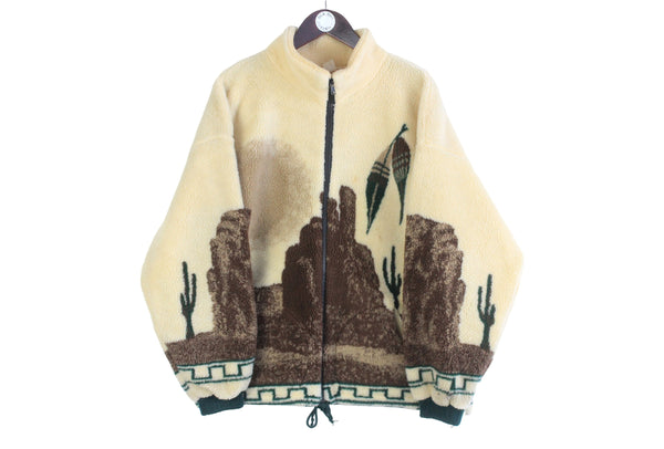 Vintage Fleece Full Zip Medium