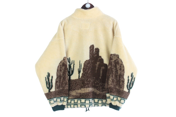 Vintage Fleece Full Zip Medium
