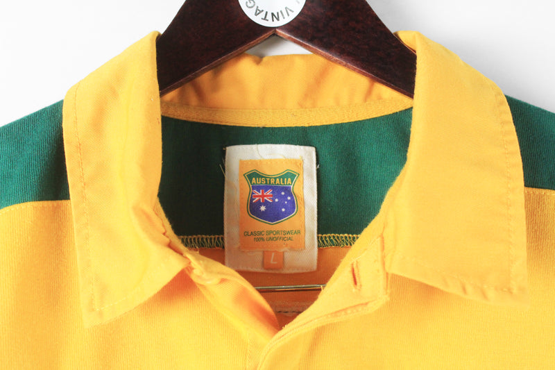 Vintage Australia Rugby Shirt Large