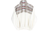 Vintage Creations Noel Chabannes Sweatshirt 1/4 Zip Small
