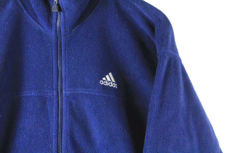 Vintage Adidas Fleece Full Zip Medium