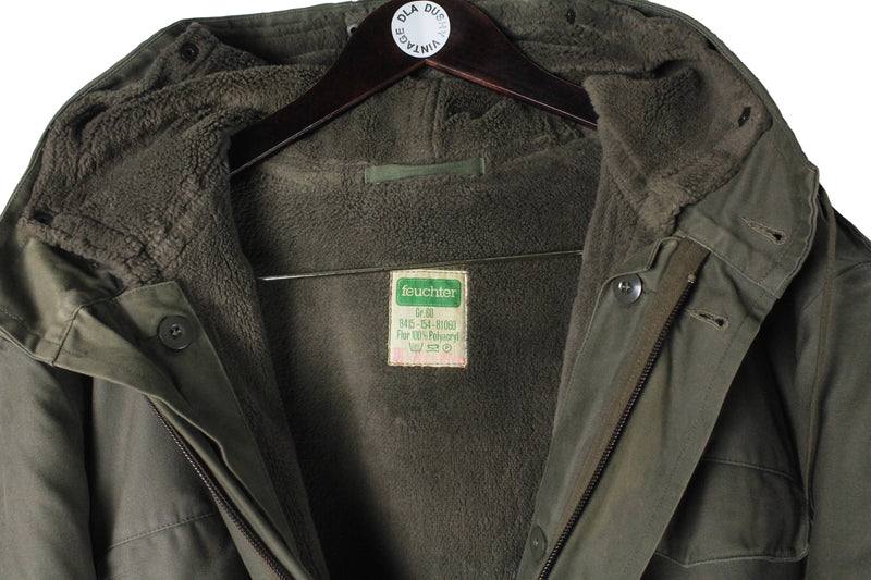 Vintage Military Jacket XLarge