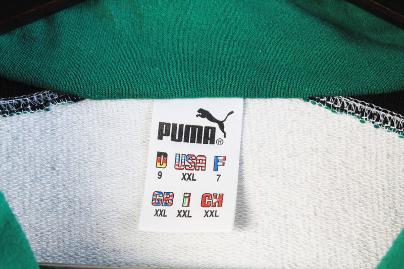 Vintage Puma Sweatshirt 1/4 Zip XXLarge