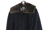 Vintage Gianfranco Ferre Fourrures Coat Women's 44