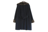 Vintage Gianfranco Ferre Fourrures Coat Women's 44