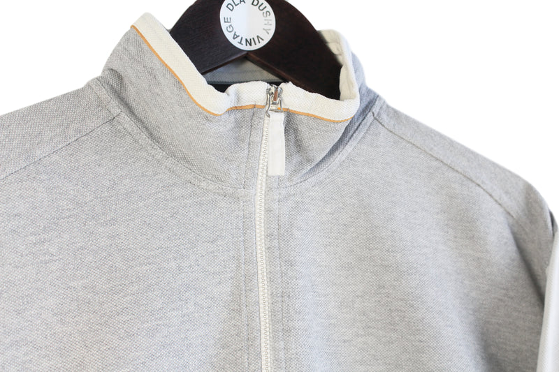 Vintage Paul & Shark Sweatshirt Half Zip Medium