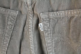 Vintage Levi's 551 Corduroy Pants W 27 L 30