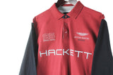 Hackett x Aston Martin Long Sleeve Polo T-Shirt Large