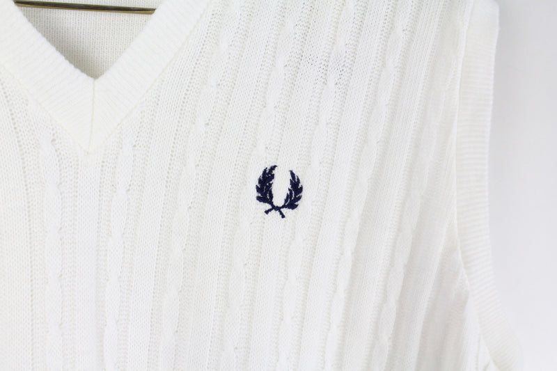 Vintage Fred Perry Vest Large