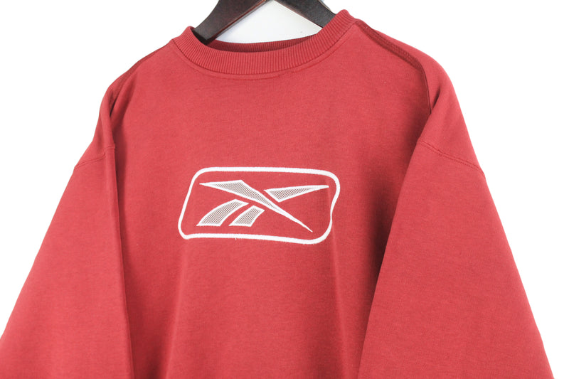 Vintage Reebok Sweatshirt Medium