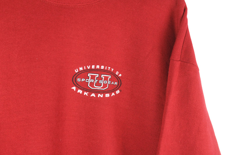 Vintage University of Arkansas 90s Sweatshirt - S – Loop Vintage