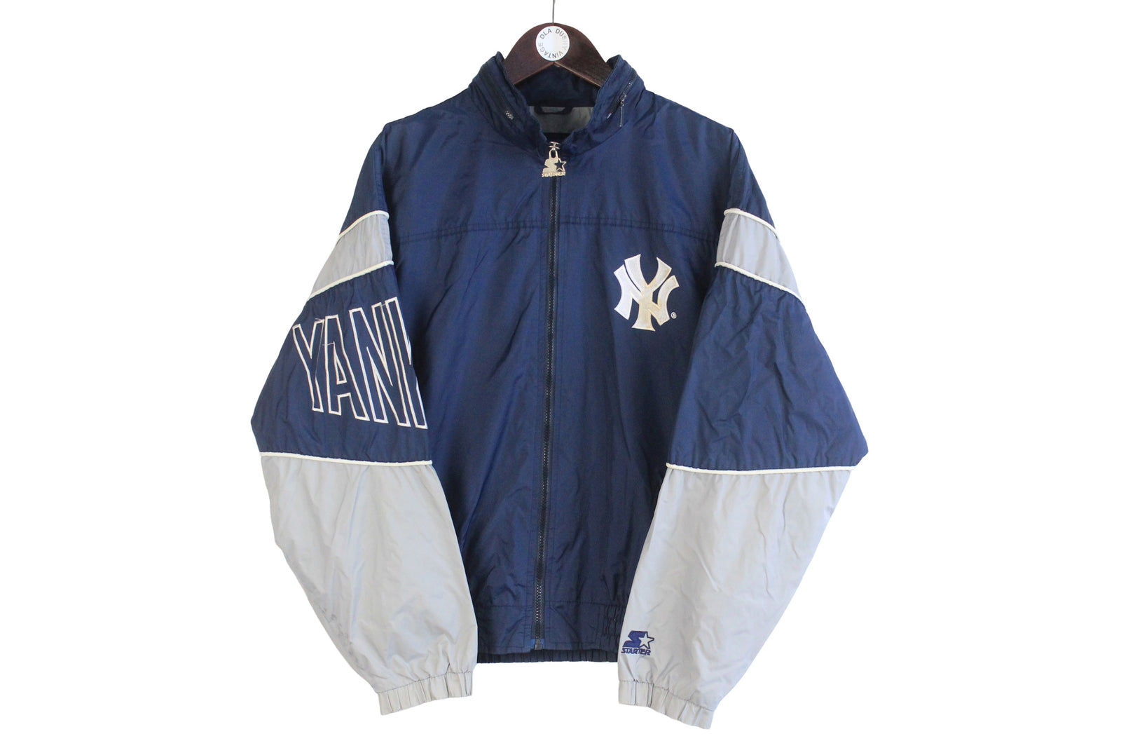 kd　New York Yankees Starter ジャケット M Starter New York Yankees Youth Stacked Logo Medium Jacket