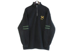 Vintage South Africa Rugby Fleece 1/4 Zip Large