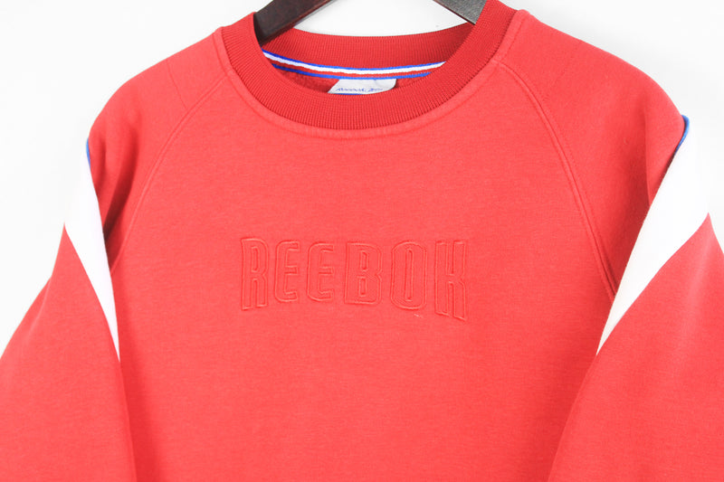 Vintage Reebok Sweatshirt Women's Small Oversized