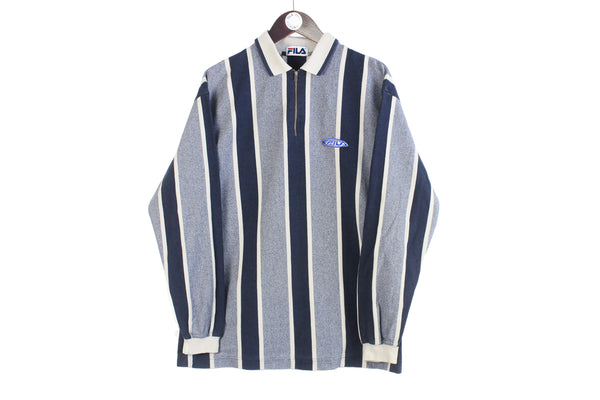 Vintage Fila Sweatshirt 1/4 Zip Medium