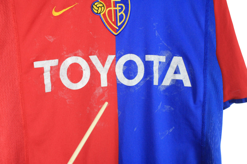 Vintage Basel 2002 Home Jersey T-Shirt Medium / Large