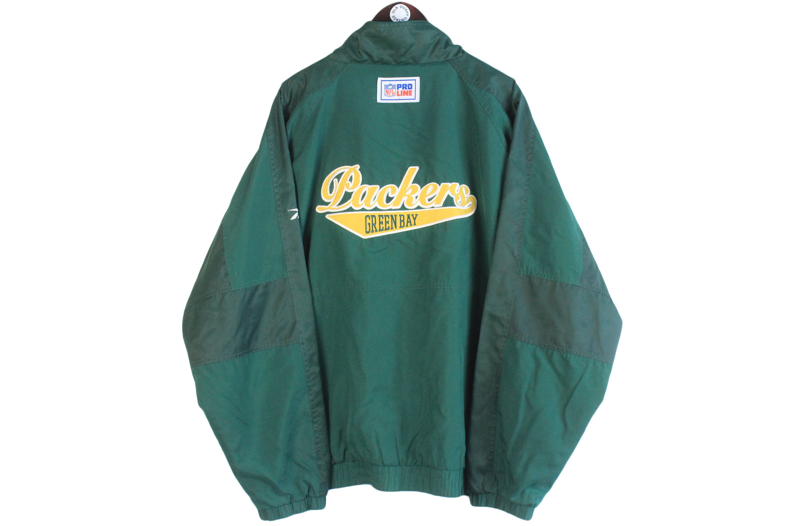 Vintage Green Bay Packers Reebok Track Jacket XLarge / XXLarge