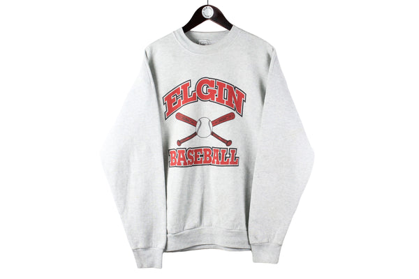 Vintage Elgin Baseball Sweatshirt XLarge