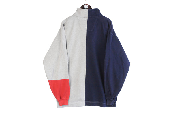 Vintage Nautica Sweatshirt 1/4 Zip Large