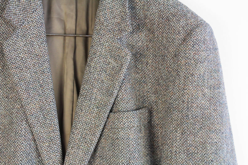Vintage Harris Tweed Blazer Large