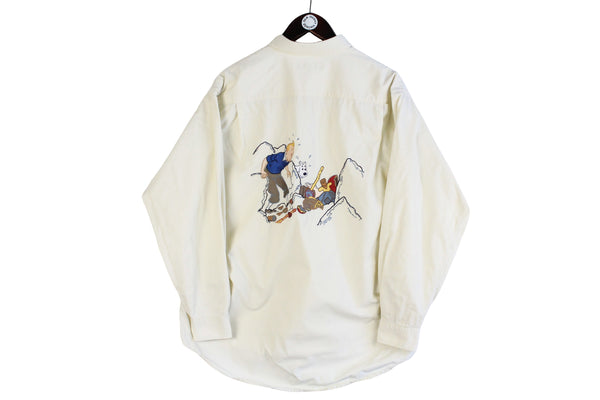 Vintage Tintin Shirt Women's Large
