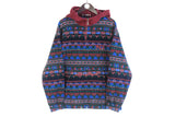 Vintage Fila Fleece Hoodie 1/4 Zip Medium / Large