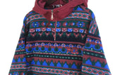 Vintage Fila Fleece Hoodie 1/4 Zip Medium / Large