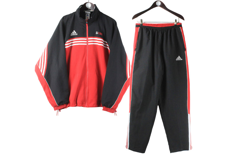 Vintage Adidas UBS Tracksuit Medium