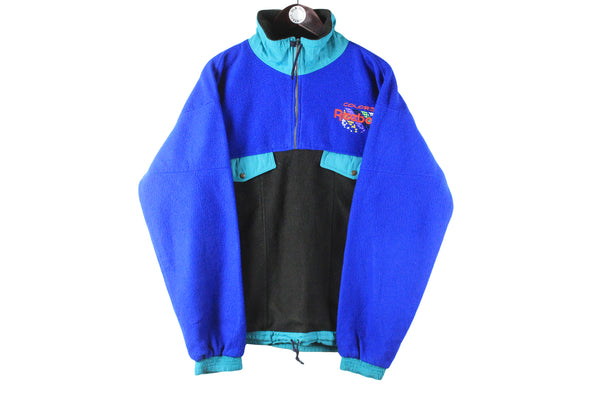 Vintage Reebok Fleece 1/4 Zip Large