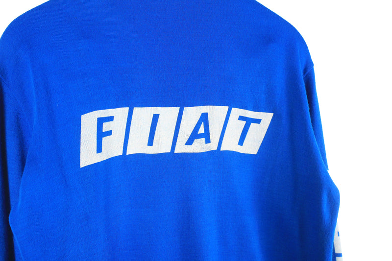 Vintage Fiat Track Jacket Medium