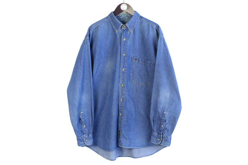 Vintage Timberland Denim Shirt XLarge