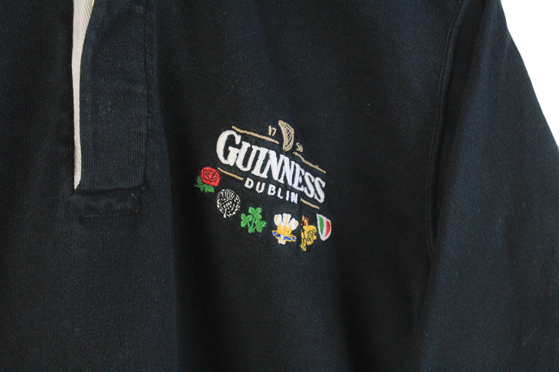 Vintage Guinness Rugby Shirt Medium