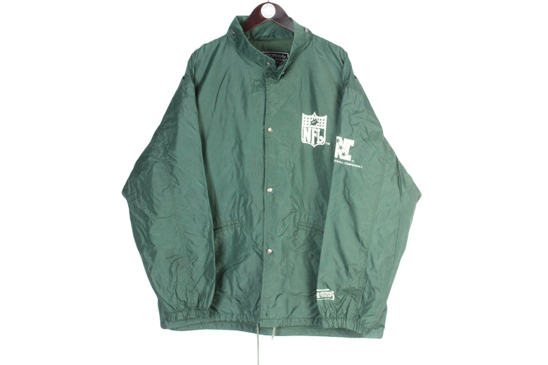 Vintage Green Bay Packers Jacket XLarge / XXLarge – dla dushy