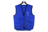 Vintage European Union Observer Vest Medium