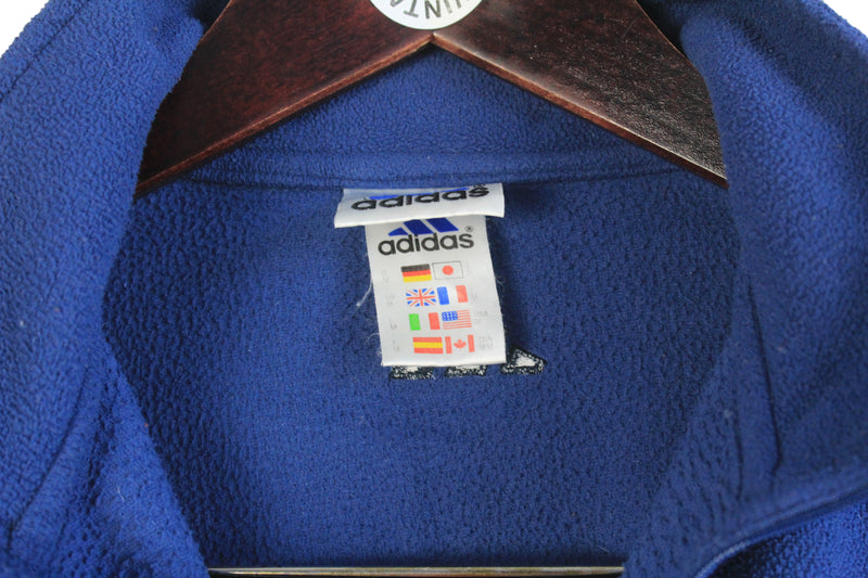 Vintage Adidas Fleece 1/4 Zip Large