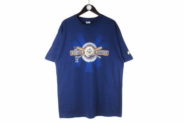 Vintage New York Yankees 1998 T-Shirt XLarge made in USA 90s retro MLB baseball oversized cotton USA shirt