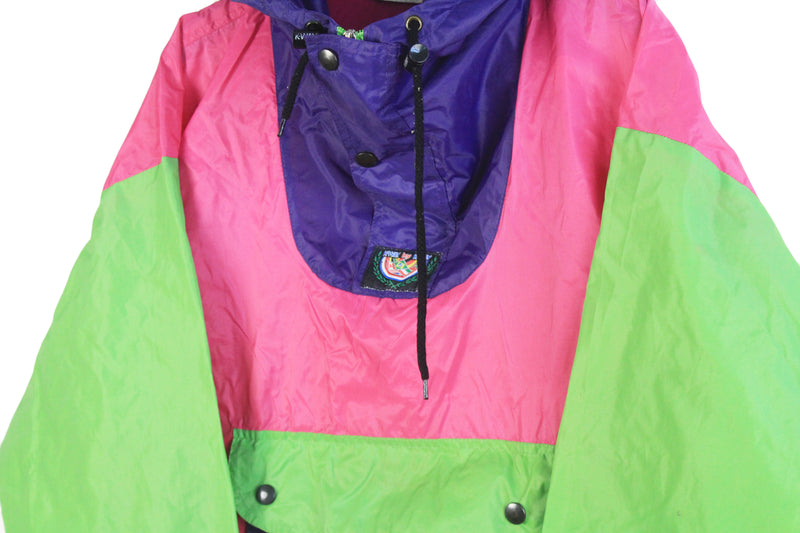 Vintage K-Way Anorak Jacket Large