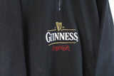 Vintage Guinness Fleece Half Zip Large