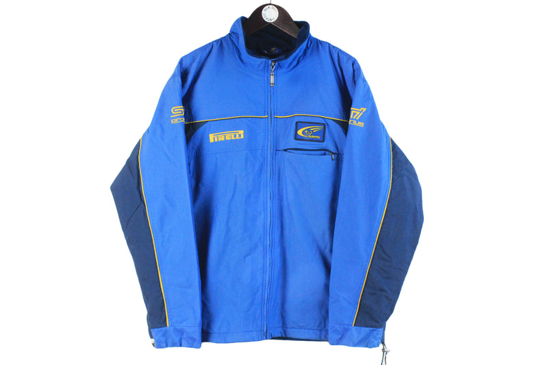 Vintage Subaru World Rally Team Jacket Large