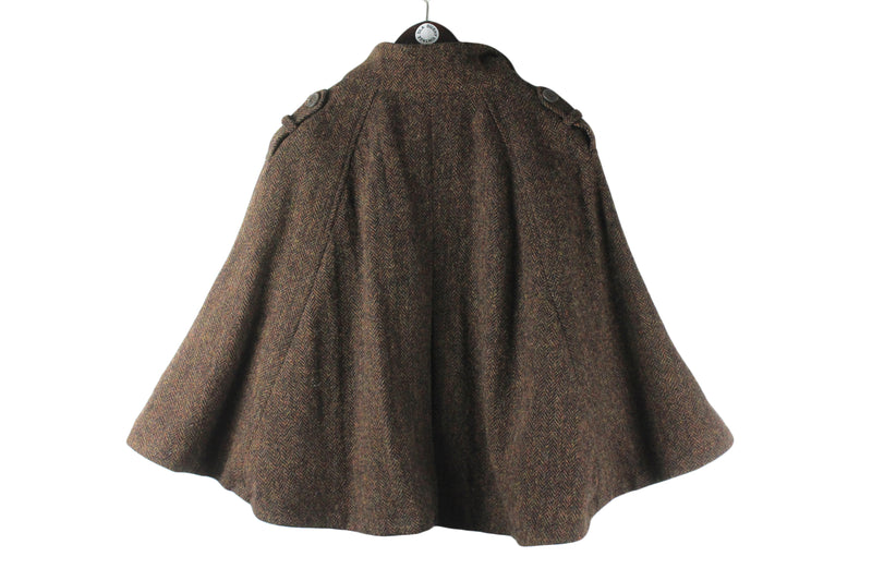 Vintage Harris Tweed Coat Women's Medium