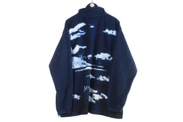Vintage Cotton Traders Polar Bear Fleece 1/4 Zip XXLarge