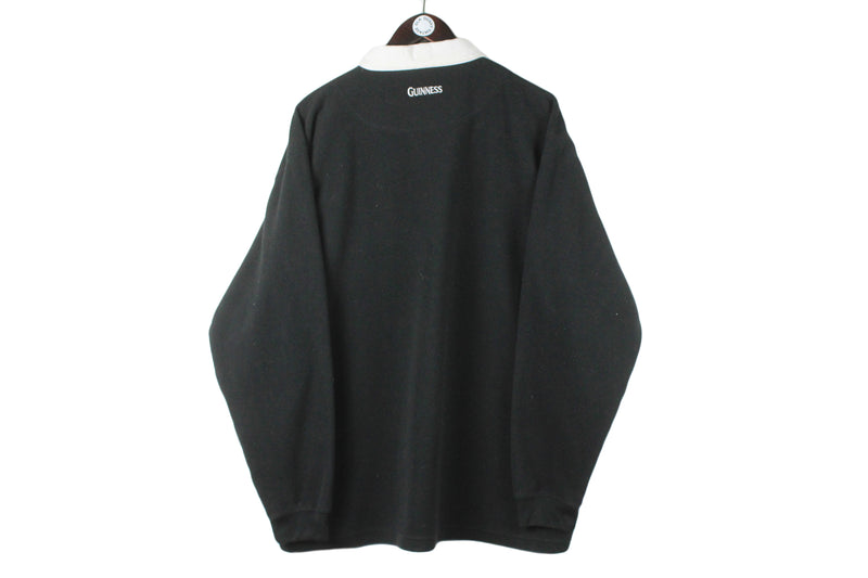Vintage Guinness Fleece Rugby Shirt XXLarge