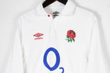 England Umbro Rugby Shirt Small