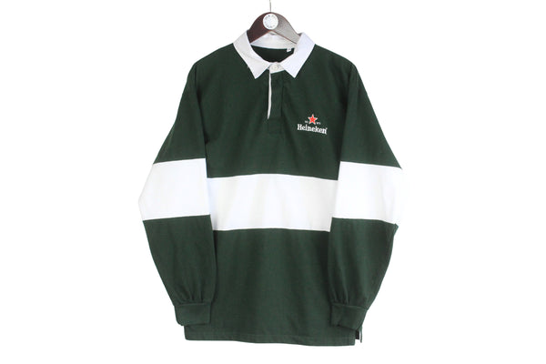 Vintage Heineken Rugby Shirt Medium / Large