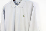 Vintage Lacoste Long Sleeve Polo T-Shirt XLarge